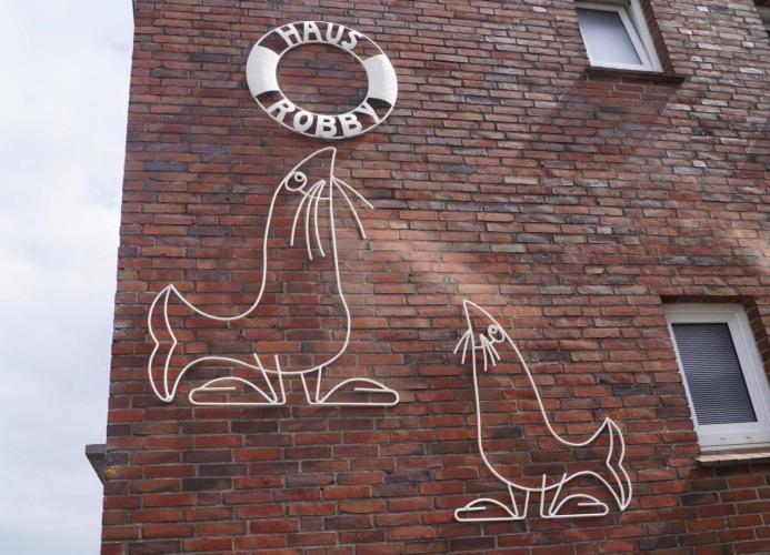 Robby 7 - Hundefreundliche Terrassenwohnung mit eigenem Garten Wangerooge Exterior foto